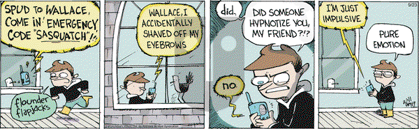 Wallace the Brave - Monday September 23, 2024 Comic Strip