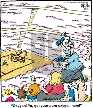In the Bleachers on Monday July 3, 2000 Comic Strip