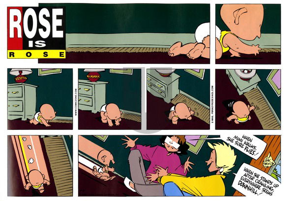 Rose is Rose on Sunday April 5, 1998 Comic Strip