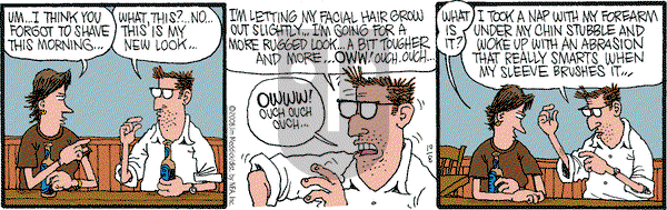 Monty on Wednesday October 8, 2008 Comic Strip