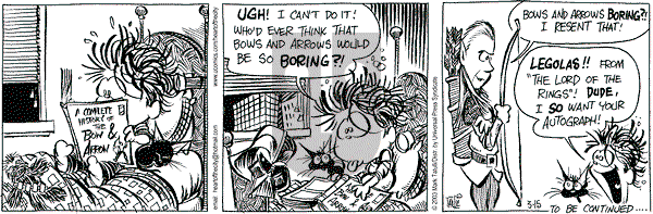 Heart of the City on Saturday March 15, 2003 Comic Strip