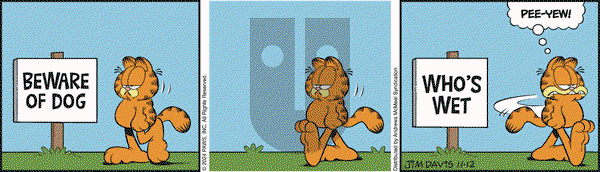 Garfield - Tuesday November 12, 2024 Comic Strip