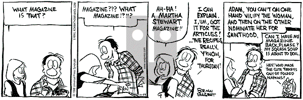 Adam@Home on Tuesday November 24, 1998 Comic Strip