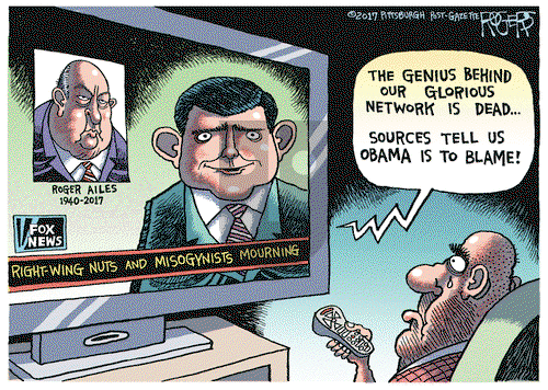 Rob Rogers on Friday May 19, 2017 Comic Strip