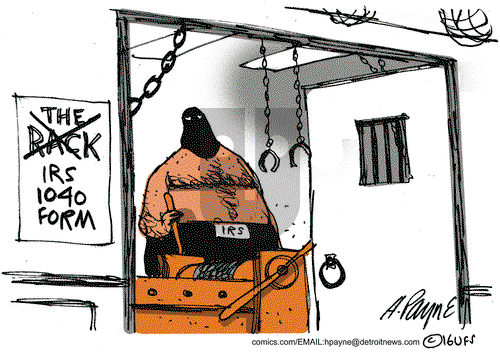 Henry Payne on Wednesday April 13, 2016 Comic Strip