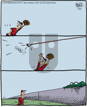In the Bleachers on Friday July 15, 2011 Comic Strip