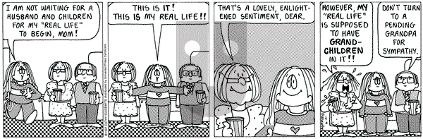 Cathy Classics on Thursday October 9, 1997 Comic Strip