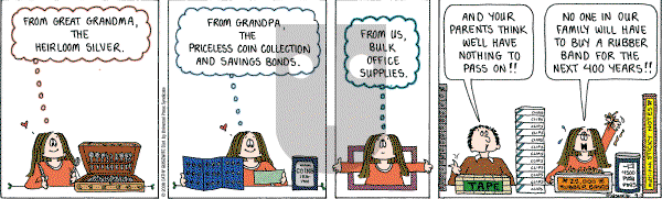 Cathy Classics - Wednesday September 3, 2008 Comic Strip