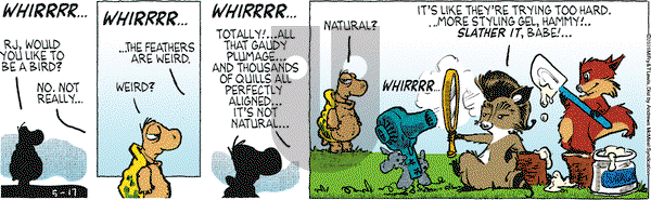 Over the Hedge on Saturday May 17, 2025 Comic Strip