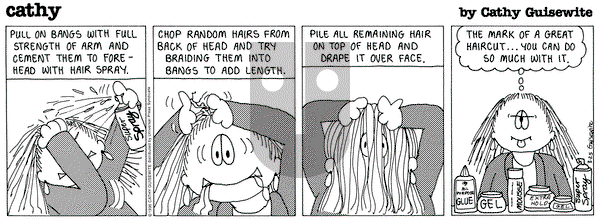 Cathy Classics on Monday March 25, 1996 Comic Strip