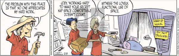 Baldo on Friday February 8, 2008 Comic Strip