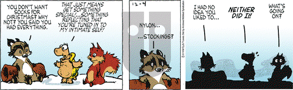Over the Hedge on Tuesday December 4, 2018 Comic Strip