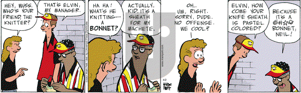 Lucky Cow on Monday April 2, 2007 Comic Strip