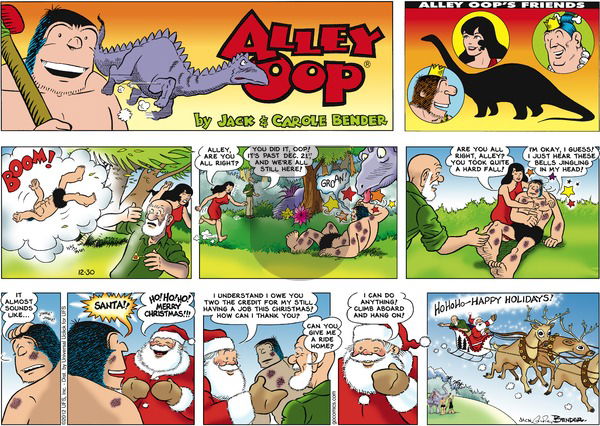 Alley Oop on Sunday December 30, 2012 Comic Strip