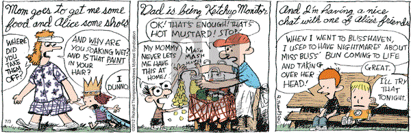 Cul de Sac on Monday July 3, 2017 Comic Strip