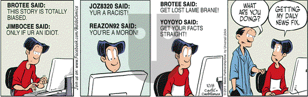 Baldo on Saturday October 8, 2011 Comic Strip