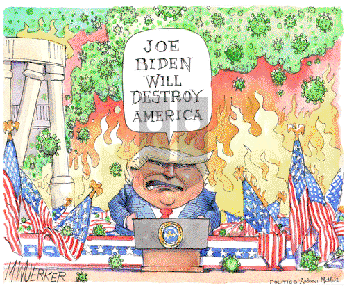 Matt Wuerker on Friday August 28, 2020 Comic Strip