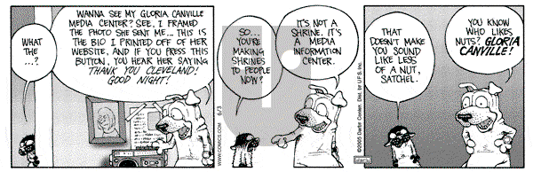 Get Fuzzy on Friday June 3, 2005 Comic Strip