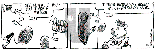 The Grizzwells on Wednesday March 30, 1994 Comic Strip