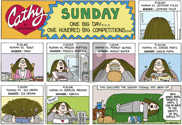 Cathy Classics - Sunday May 22, 2011 Comic Strip