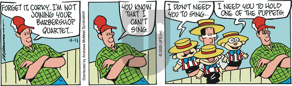 Rose is Rose on Friday April 11, 2025 Comic Strip