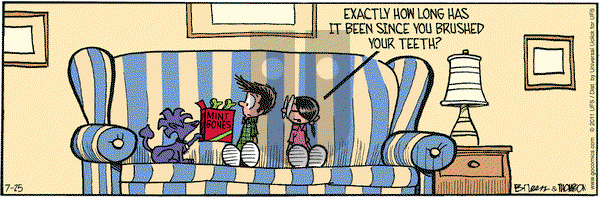 Grand Avenue on Monday July 25, 2011 Comic Strip