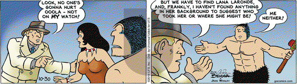 Alley Oop on Thursday October 30, 2014 Comic Strip
