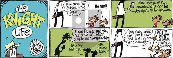 The Knight Life on Sunday September 10, 2017 Comic Strip