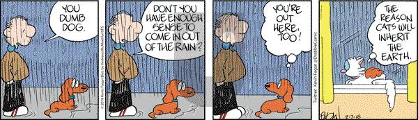 Drabble on Wednesday February 7, 2018 Comic Strip
