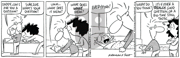 Baby Blues on Saturday December 14, 1996 Comic Strip