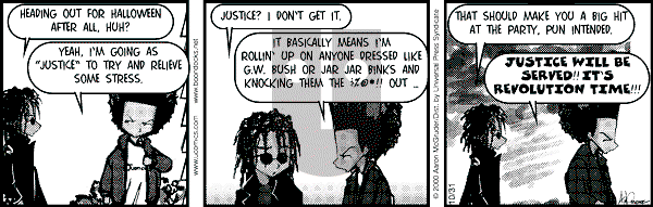 The Boondocks on Tuesday June 3, 2008 Comic Strip
