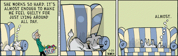 Grand Avenue on Tuesday January 28, 2020 Comic Strip