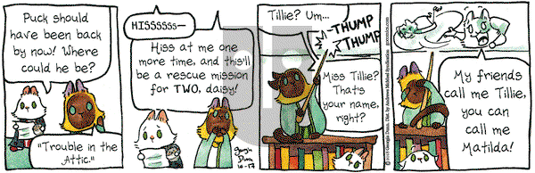 Breaking Cat News on Wednesday October 17, 2018 Comic Strip