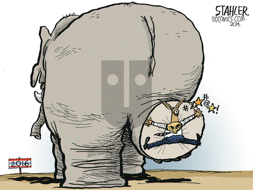 Jeff Stahler on Thursday November 6, 2014 Comic Strip