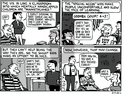 Ted Rall on Monday November 8, 2004 Comic Strip