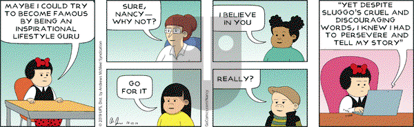 Nancy on Saturday October 12, 2019 Comic Strip