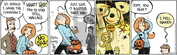Wallace the Brave on Wednesday October 24, 2018 Comic Strip