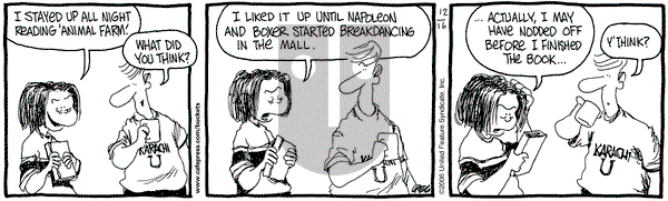 The Buckets on Saturday December 16, 2006 Comic Strip