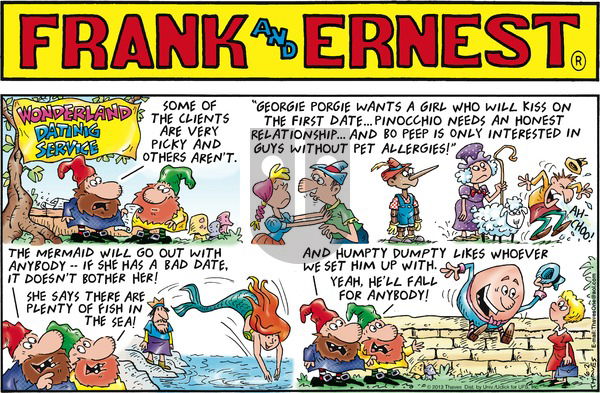 Frank and Ernest on Sunday June 2, 2013 Comic Strip