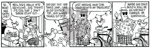 Monty on Saturday February 22, 2003 Comic Strip