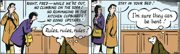 Fred Basset on Saturday February 15, 2020 Comic Strip