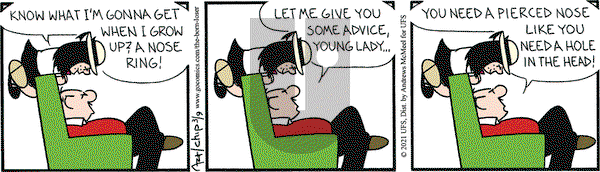 The Born Loser on Tuesday March 9, 2021 Comic Strip