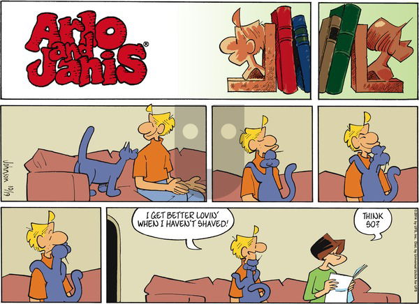 Arlo and Janis on Sunday October 19, 2014 Comic Strip