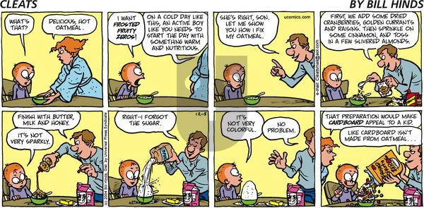 Cleats on Sunday December 5, 2004 Comic Strip