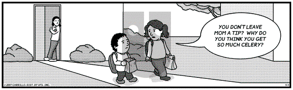 F Minus on Tuesday September 4, 2007 Comic Strip