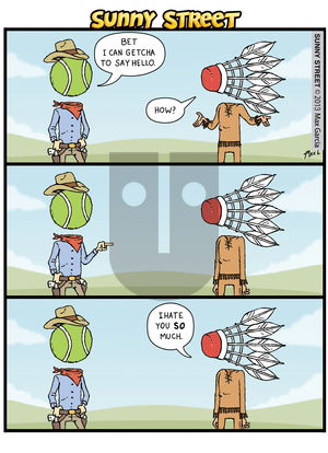 Sunny Street on Tuesday August 27, 2013 Comic Strip