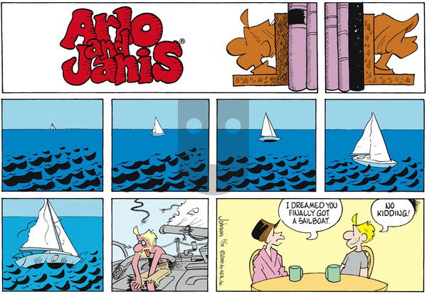 Arlo and Janis on Sunday November 19, 2000 Comic Strip
