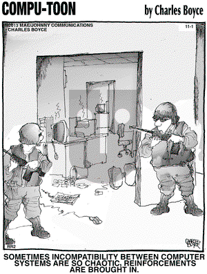 Compu-toon on Friday November 1, 2013 Comic Strip