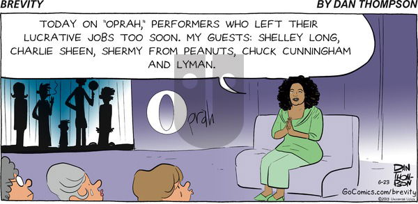 Brevity on Sunday June 23, 2013 Comic Strip