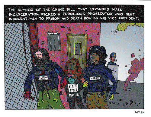 Ted Rall on Monday August 17, 2020 Comic Strip